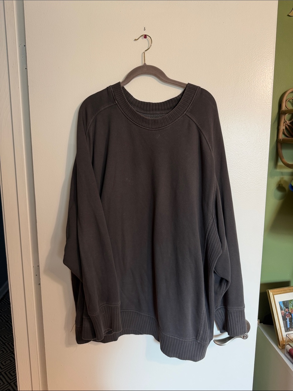 Women’s Aerie Crewneck Sweater - Charcoal